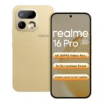 realme 16 Pro 5G Smartphone 12+256GB Master Gold, 144Hz AMOLED Display,7000mAh Battery,80W SuperVOOC, 200MP Primary Camera 50MP Front Camera, MediaTek 7300-Max Processor,IP69